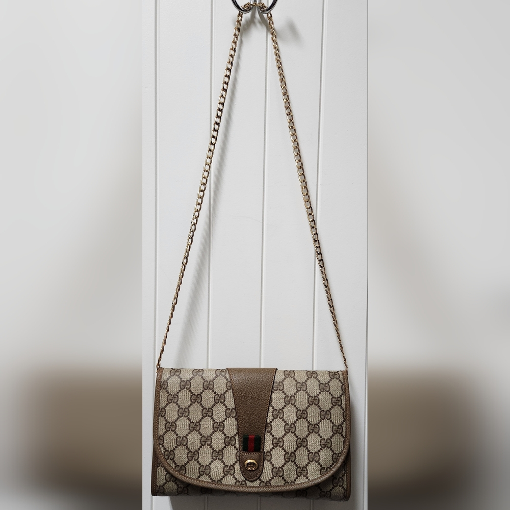 GUCCI ANNIVERSARY COLLECTION GG Monogram Bag VINTAGE